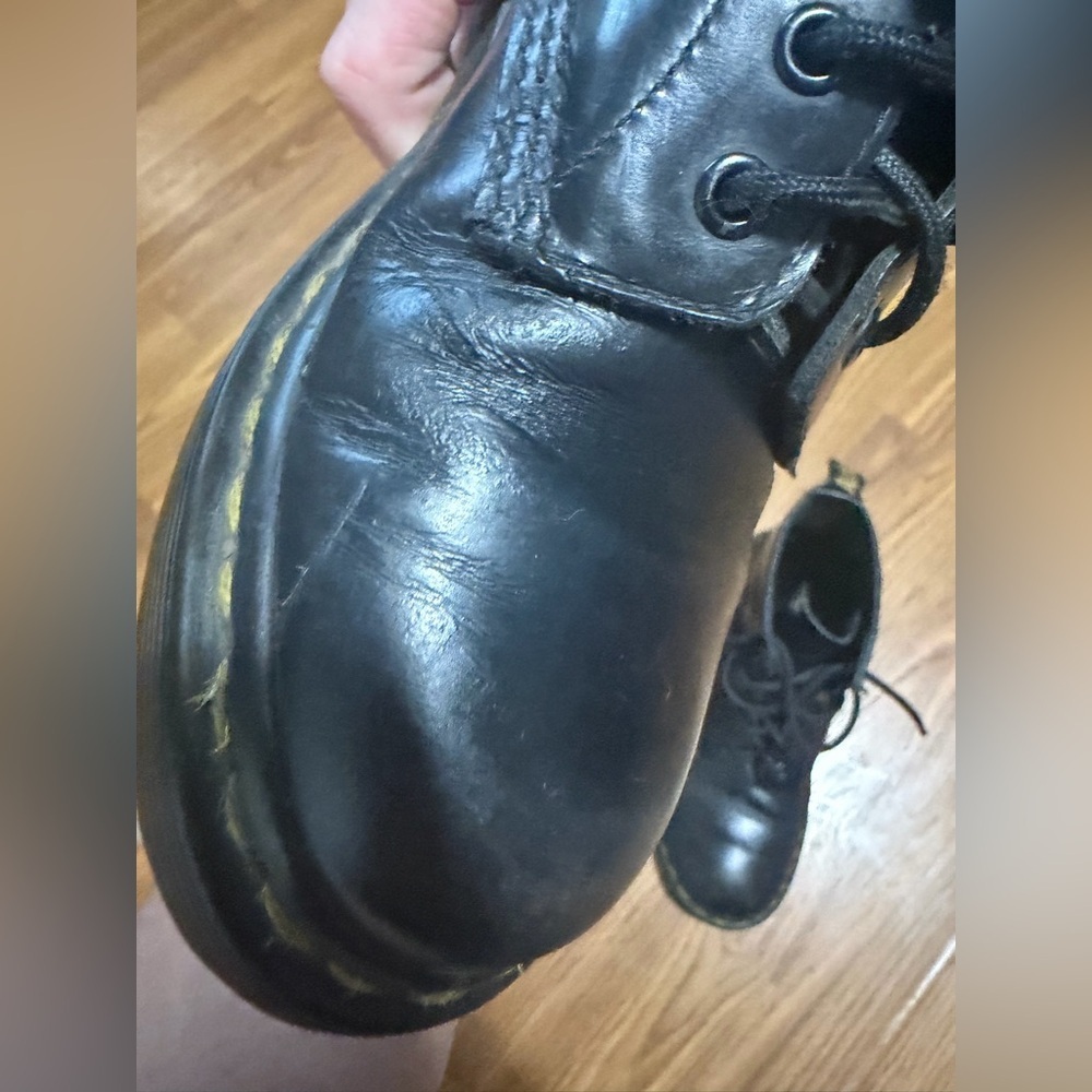 Doc Martins Jarden Black Pisa Leather Boot Women’s Size 6. - Picture 6 of 7
